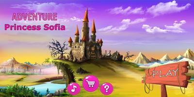 Adventure sofia Princess run - First Game পোস্টার