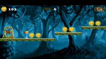 Adventure of Smurfs Running syot layar 1