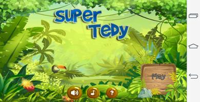 Super Tedy Run : Jungle Adventure 截圖 1