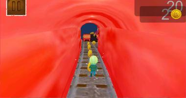Run Subway for Ninja تصوير الشاشة 2