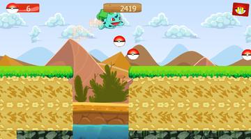 Bulbasaur world adventure game capture d'écran 2
