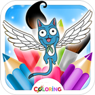 Fairy Tial Coloring Kids Books أيقونة