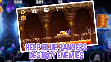 Super Blue Rangers Adventures captura de pantalla 1