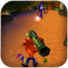 Crazy Carsh Temple Bandicoot Games آئیکن