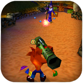 Crazy Carsh Temple Bandicoot Games icon