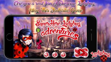 🐞Miraculous Ladybug running 2 Plakat