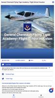 Chennault Flying Tiger Academy Affiche