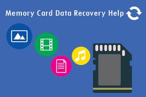 Memory Card Data Recovery Help Affiche
