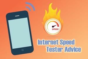 Internet Speed Tester Advice स्क्रीनशॉट 1