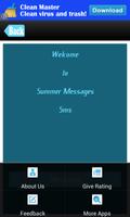 Summer Messages & Sms capture d'écran 1