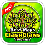 BEST Maps Clash of Clans TH8 icône