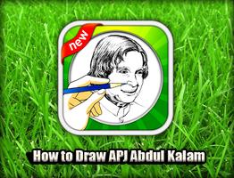 How to Draw APJ Abdul Kalam Affiche