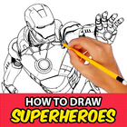 How to Draw Superheroes Marvel icône