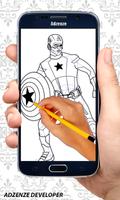 How to Draw Superheroes Marvel capture d'écran 3