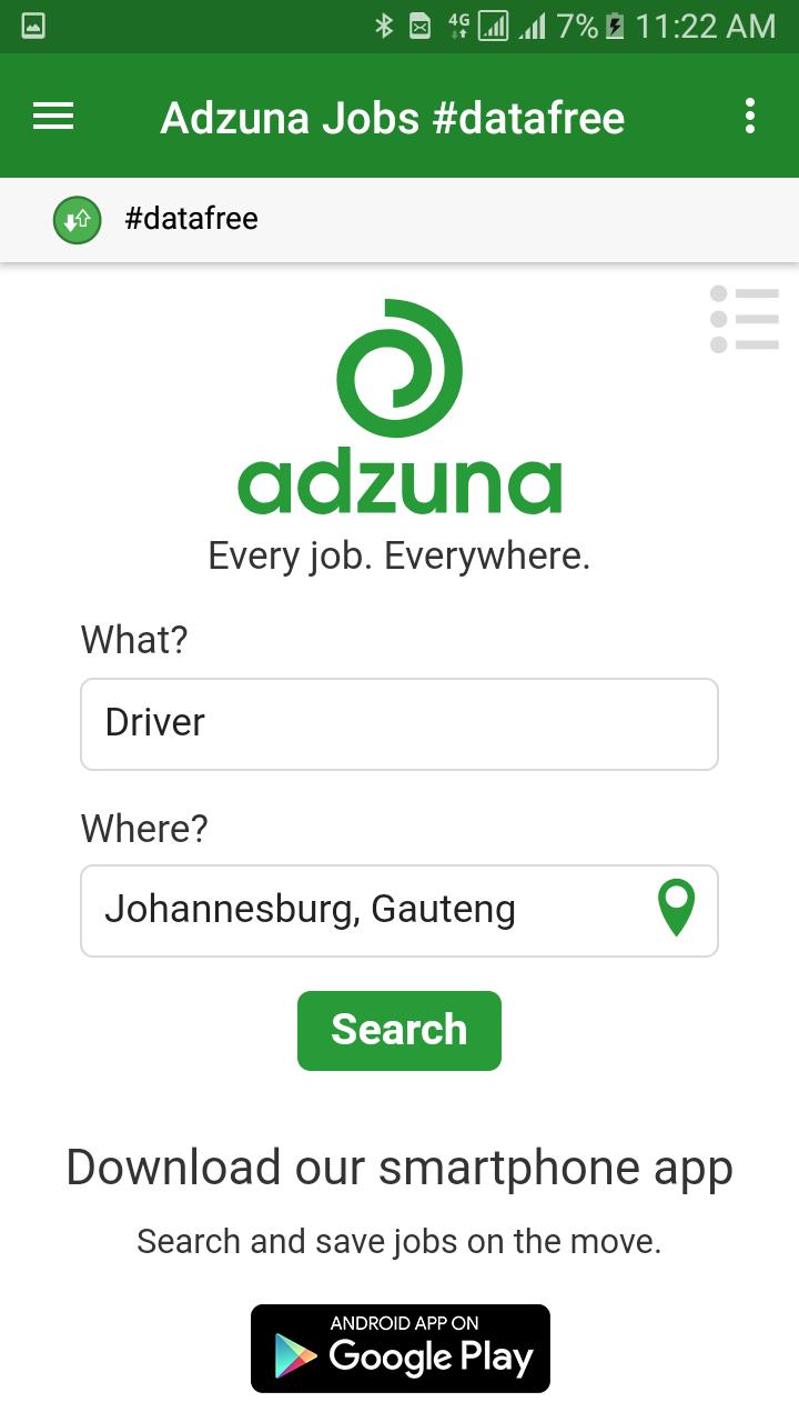 Adzuna Jobs Datafree For Android Apk Download
