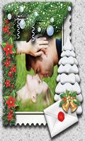 Merry Christmas Photo Sticker and Frame Maker 스크린샷 1