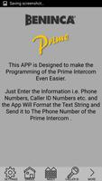 Beninca Prime Programmer ภาพหน้าจอ 1