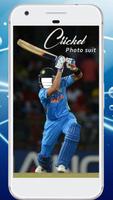 Cricket Photo Suit Affiche