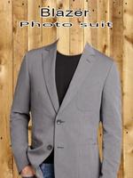 Men Blazer Photo Suit Affiche
