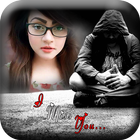 Miss You Photo Frames New HD আইকন