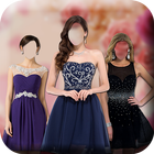 ikon Short Dress Girl Photo Montage