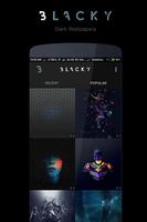 Blacky - Dark Wallpapers screenshot 1