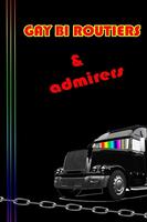 Gay bi routiers plakat