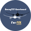 B737 Kneebaord for FSX