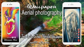 Aerial photography Wallpapers 스크린샷 3