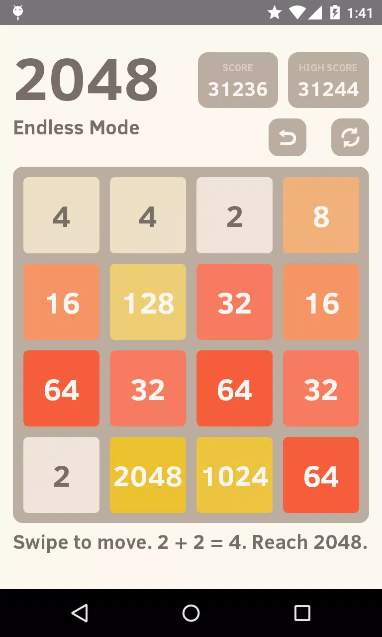 2048 Online - 100% Free! No Download! No Ads!