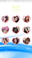 برنامه‌نما Love Pattern Lock Screen عکس از صفحه