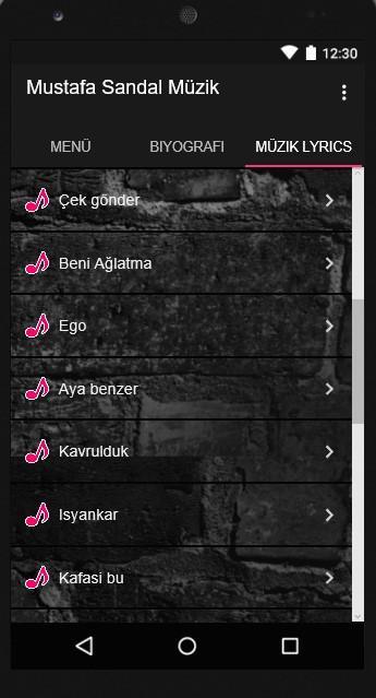 Mustafa Sandal - Hepsi Aşktan für Android - APK herunterladen