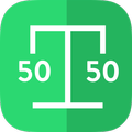 Split Scale 50/50 - scale app