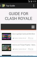 Guide for Clash Royale скриншот 1