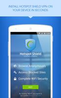 برنامه‌نما Hotspot Shield VPN Installer عکس از صفحه