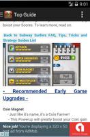 Top Guide for Subway Surfers capture d'écran 1