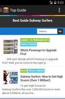 Top Guide for Subway Surfers capture d'écran 2