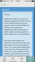 Remington Park Neighborhood Watch скриншот 1