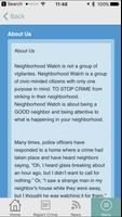 Remington Park Neighborhood Watch screenshot 1