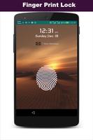 Fingerprint Screen Lock Prank الملصق