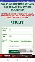 Rawalpindi Board Results 2018 capture d'écran 2