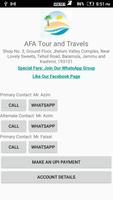 AFA Tour & Travels syot layar 1