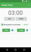 برنامه‌نما Handy Timer - on Lock Screen عکس از صفحه