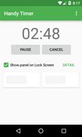 برنامه‌نما Handy Timer - on Lock Screen عکس از صفحه