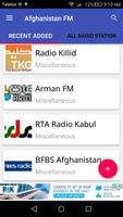 Afghanistan FM capture d'écran 3