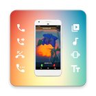 Video Caller Screen, Incoming,Outgoing,Missed Call icono