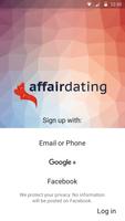 AffairDating - dating app poster