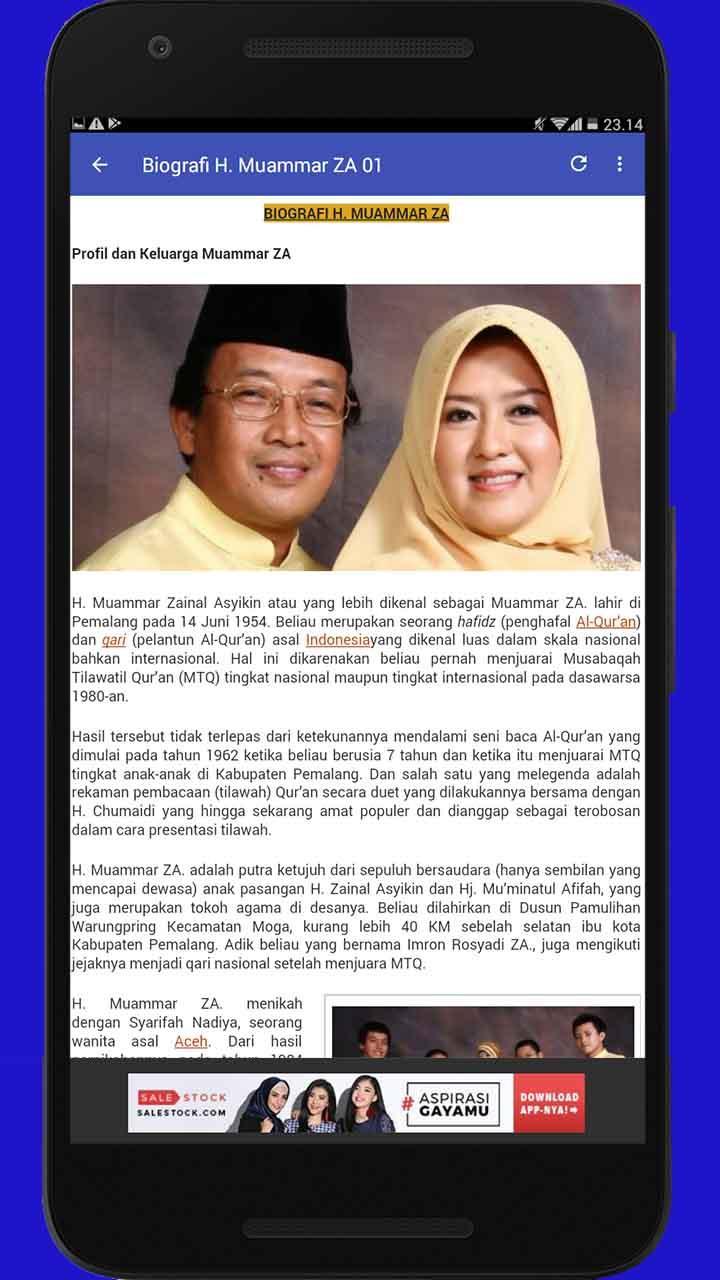 Download Murottal Alqur An Qori Indonesia H Muammar Za 30 Juz Per Surah Dan Per Juz Purwanto Wahyudi S Blog