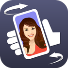 Selfie 180 App - 3D Video Player icône