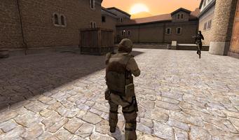 Counter Terrorist Strzelanie Sniper 3D plakat